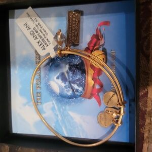 Alex ani polar express golden ticket bracelet with crystal charm boxed 📦 ✨️